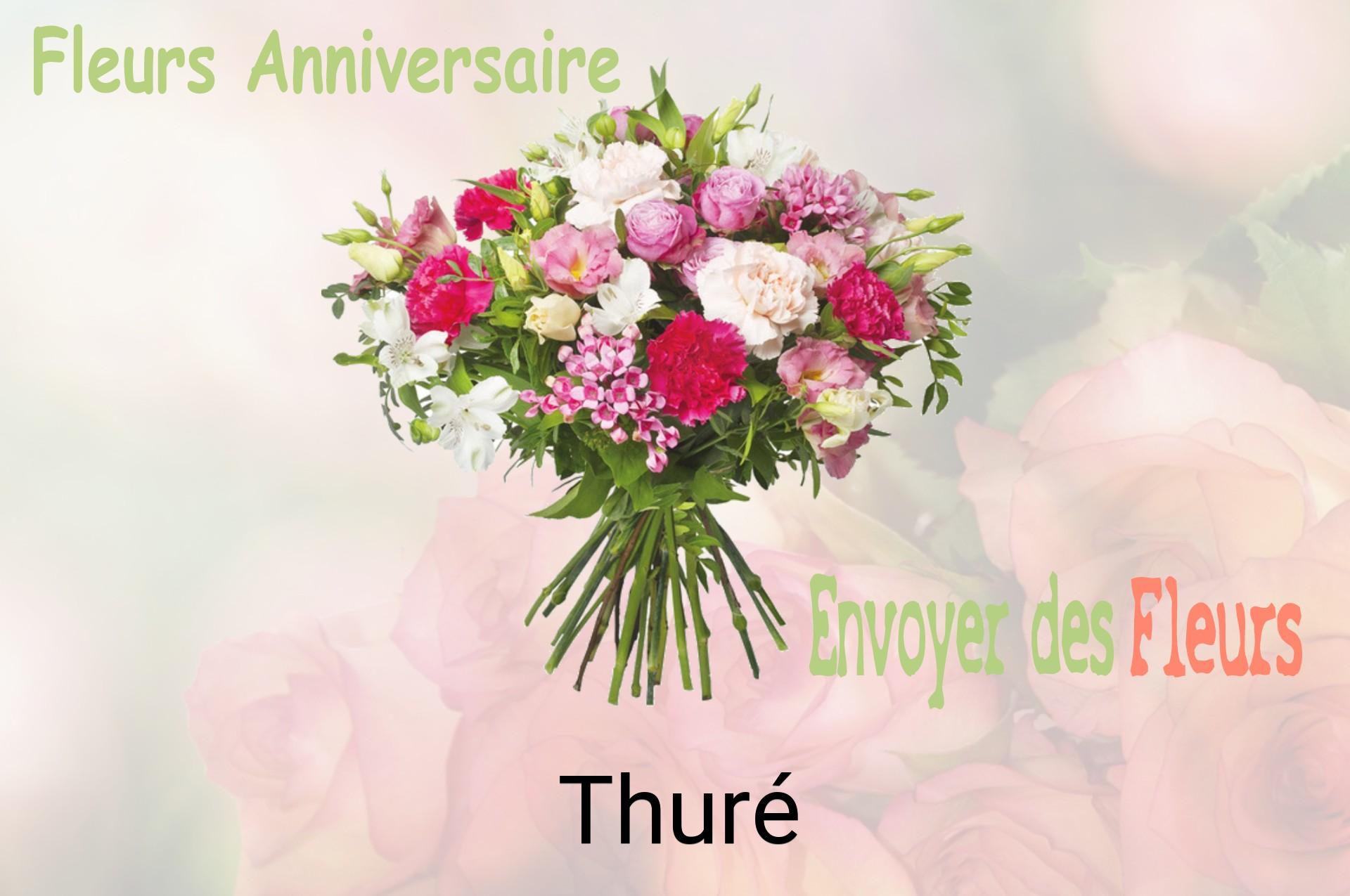 Bouquet de fleurs d’anniversaire livré à Thuré