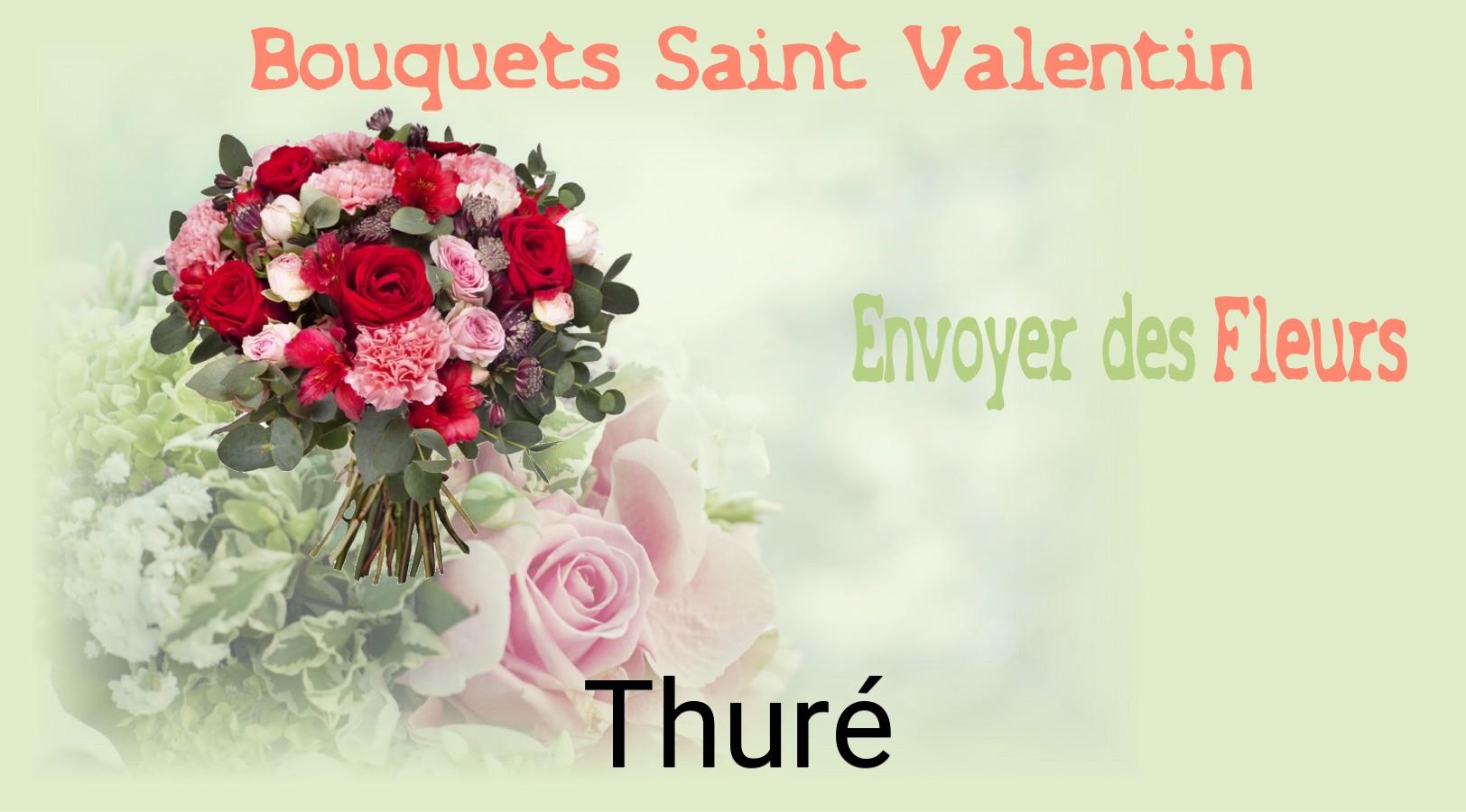 Roses de Saint-Valentin livrées à Thuré
